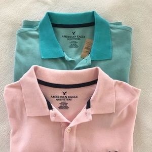 American eagle men’s polos xl